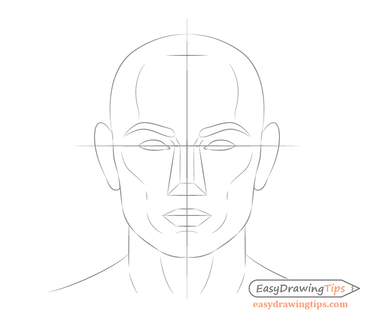 Featured image of post Man Outline Drawing Face Human body template drawing face body outline s angle mammal child png