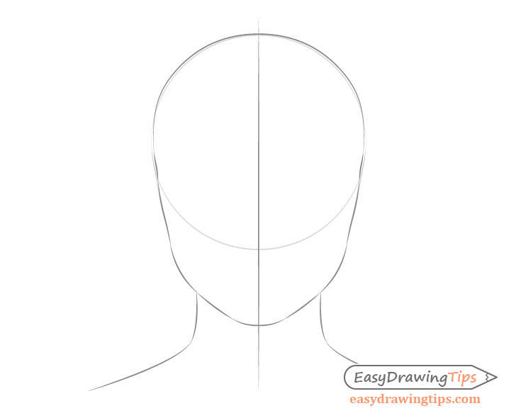 How to Draw a Female Face Step by Step Tutorial EasyDrawingTips