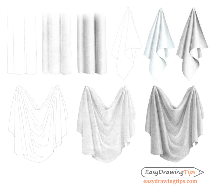 How to Draw Cloth Folds Step by Step Tutorial  EasyDrawingTips