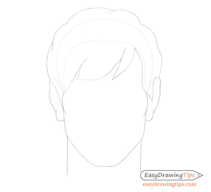 Drawing Men Man Hair  Sketch  1000x1000 PNG Download  PNGkit
