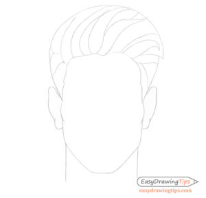 How to Draw Male Hair Step by Step - EasyDrawingTips