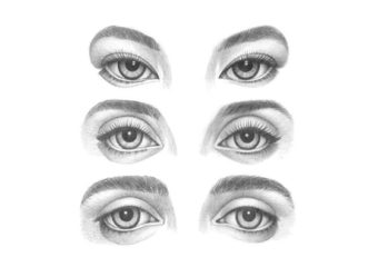 How to Draw Different Eye Types Step by Step