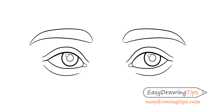 How to Draw Eye Expressions Step by Step - EasyDrawingTips