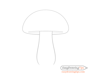 How to Draw a Mushroom in 8 Steps - EasyDrawingTips