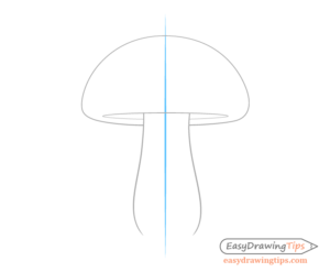 How to Draw a Mushroom in 8 Steps - EasyDrawingTips