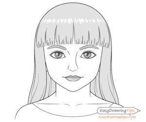 How to Draw a Young Girl in 12 Steps (With Proportions) - EasyDrawingTips