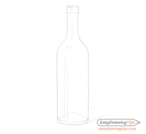 How to Draw a Bottle Step by Step (Line & Shading) - EasyDrawingTips